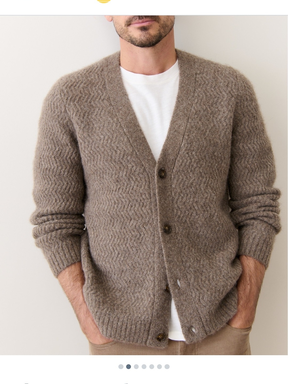 BNWT Men's Marine Layer Chamonix Cardigan Sweater Large